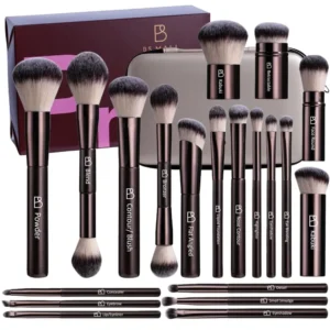Professional Makeup Brushes With Travel Case