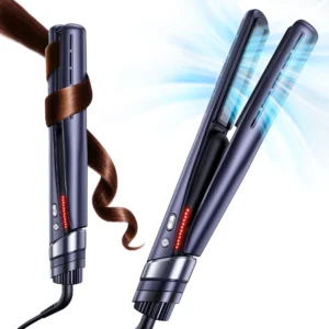 Professional 2-in-1 Hair Straightener & Dryer Combo