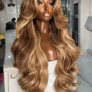 Highlight Ombre  Lace Frontal Wigs